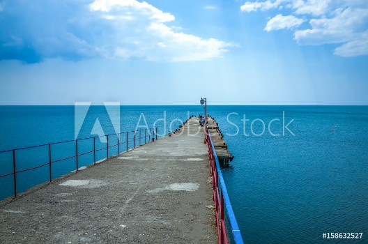 Picture of Pier promenade sea
